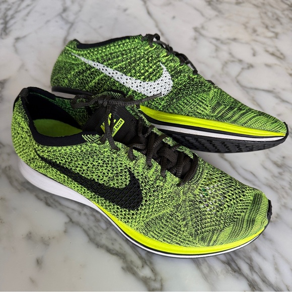 Nike Other - Nike Flyknit Racer Volt Sneakers, Men’s size 11.5